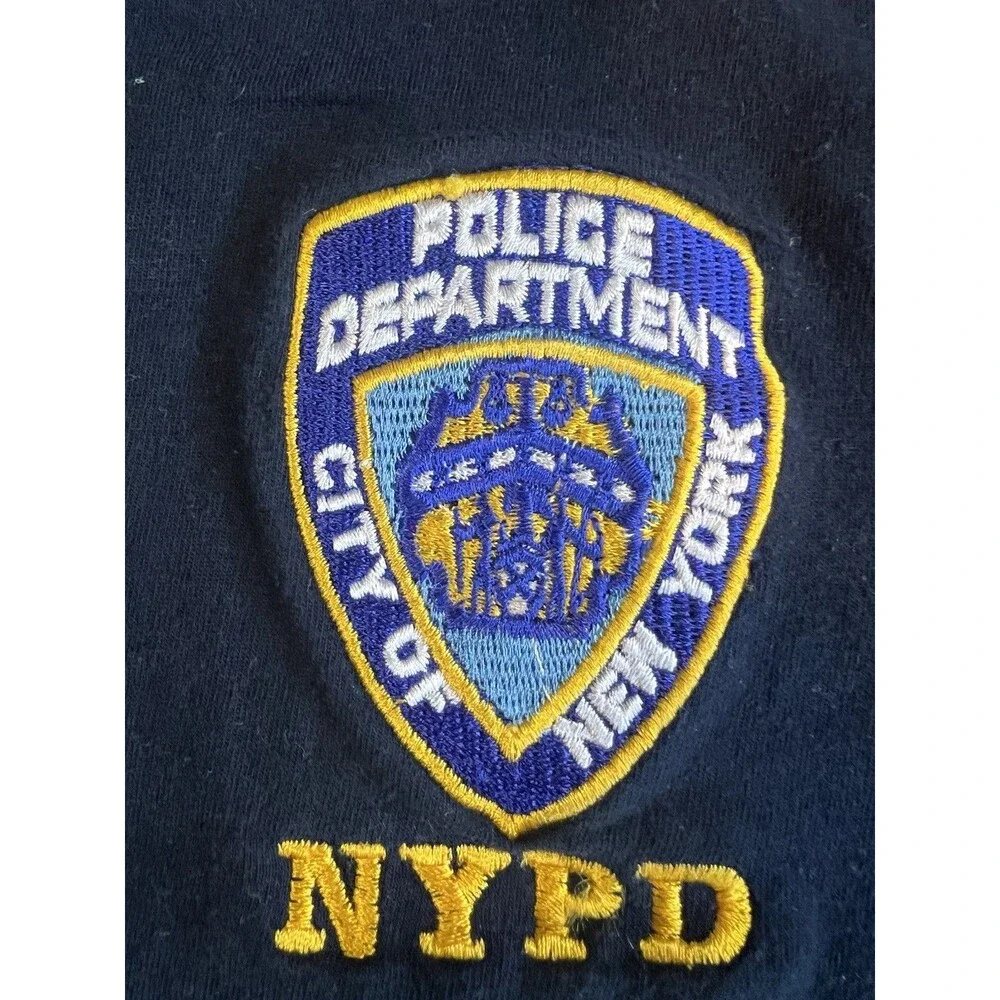 Boys FDNY Fire and NYPD Police Shirts Size Medium 6/7 Lot Dress Up Play Costume - Picture 12 of 13